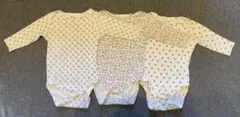 ZARA 花柄ロンパース 3枚セット 6-9ヶ月　74cm
