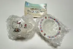 サンリオキャラクターズ ミニチュア陶器カップ＆ソーサー ハローキティ