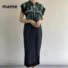 mame Kurogouchi エンボスデザインワンピース mame Kurogouchi エンボスデザインワンピース - メルカリ