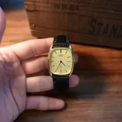 80s Vintage Seiko SGP タンク グレー文字盤 コンビ - メルカリ