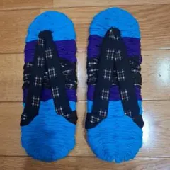 ハンドメイド　布ぞうり