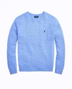 ラルフローレン Polo Ralph Lauren ニット セーター 水色