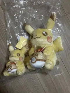 新品未開封 ポケモン 30周年記念 ピカピカ！ピカチュウ ぬいぐるみ＆マスコット