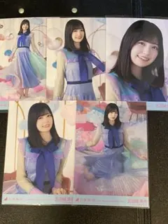 乃木坂　生写真　五百城茉央 15周年記念　5種コンプ 乃木坂46 五百城茉央 生写真 結成15周年記念 5種コンプ - メルカリ