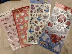 ディズニーキャラクター　ちいかわ　 シールセット 4枚