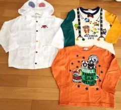 ミキハウス　トップス3点 まとめ売り110cm