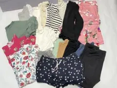 【まとめ売り】110cm 女の子 17着 キッズ 洋服 服まとめ売り 子供服