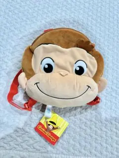 おさるのジョージ プラチナムザッカ フェイスリュック