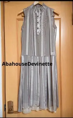 【美品】AbahouseDevinette★ノースリーブ ワンピースのサムネイル