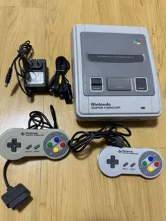 スーパーファミコン本体 コントローラー ゲームソフト4本付き！