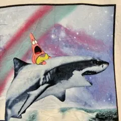 I9 ニコロデオン × パトリック 虹 キャラT ビッグサイズ Y2K アメカジ