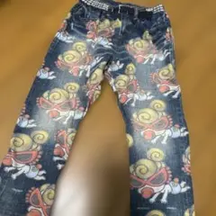 HYSTERIC キャラクター柄デニムロングパンツ