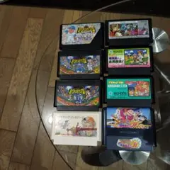 ファミコンソフト　カセット　まとめ8本