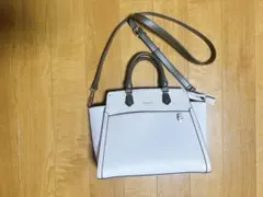 【極美品】アンドシュエット 推し事バッグ クリアポケット付きスクエアトートバッグ