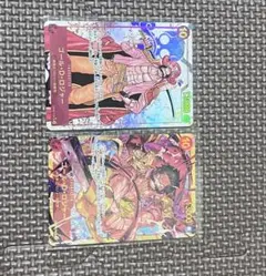 ゴール・D・ロジャー SEC パラレル OP09-118 2枚セット