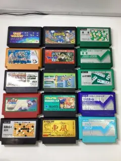 ファミコンソフト バラエティセット　まとめて15点