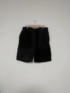 黒 コーデュロイ ショートパンツ 4ポケット