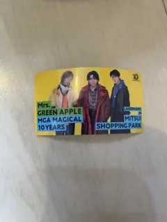 Mrs. GREEN APPLE ららぽーと三井ショッピング　ステッカー1枚