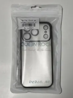 iPhone18pro クリアケース ブラック