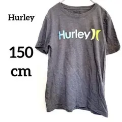 Hurley 半袖Tシャツ グレー グラデーションロゴ キッズ150のサムネイル
