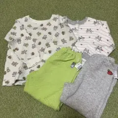 UNIQLO キルトパジャマ 2点セット　110