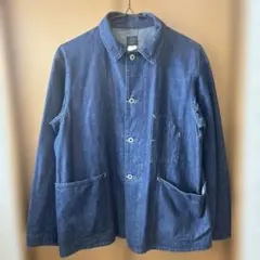 Post Overalls デニム カバーオール ダークインディゴのサムネイル