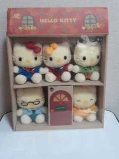状態が悪い】ハローキティ ファミリー ぬいぐるみセット - メルカリ