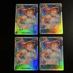 ナミ　SR 4枚　OP14-031 ワンピースカードゲーム　蒼海の七傑