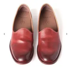 MOTO size 1 シューツリー付き camel leather 革靴 MOTO size 1 シューツリー付き camel leather 革靴