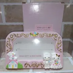 SANRIO　キティ ダニエル ウェディング フォトフレーム 2001 写真立て