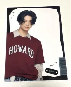 ENHYPENセガラッキーくじF賞クリアビックカードニキ