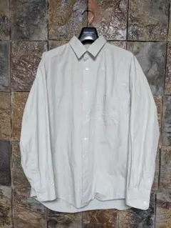 【cornier】SHRINK COTTON SHIRTS LONGSLEEVEのサムネイル