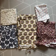 リバティ タナローン 生地 5点セット 約2.3m含む まとめ売り