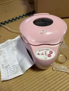 未使用 ハート型炊飯器 ピンク 付属品付き ハートライスクッカー