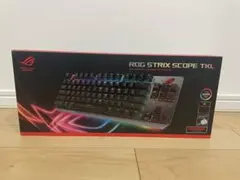 【修理動作品】ROG STRIX SCOPE TKL キーキャップ カスタム 白