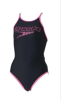 Speedo レディース 競泳水着 ブラック ピンク Mサイズ - メルカリ