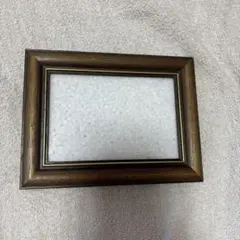 クラシックブラウン写真額縁 立て掛ける棒なし