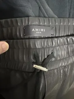 AMIRI レザーパンツ ブラック サイズ50のサムネイル