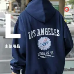 WBCセール【未使用品L】MLBドジャース◎大谷選手◎パーカー◎ビッグシルエット