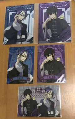 REBORN オシアド 雲雀恭弥 六道骸 ブロマイド ファイル 5点