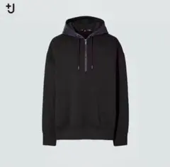 UNIQLO ドライスウェットハーフジップパーカ