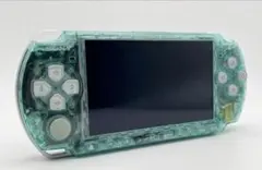 PSP 3000 スケルトンミント