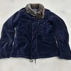 00s archive fur VELVET JKT grunge ギャル 短丈