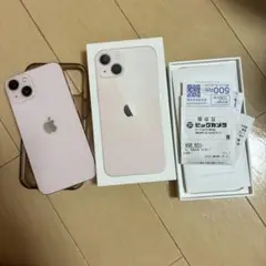 iPhone13 ピンク 128GB本体(付属品付き)