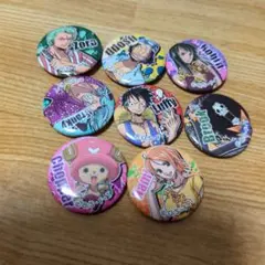ワンピース ピン缶バッジ 8=個セットまとめ売り