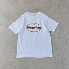 Häagen-Dazs ハーゲンダッツ ロゴ プリント Tシャツ USA製のサムネイル