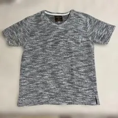 TIME-R グレー系 Vネック Tシャツ M