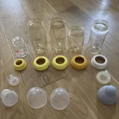 Pigeon 哺乳瓶5本セット ガラス