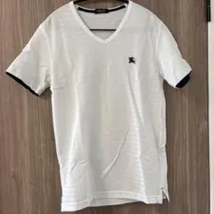 BLACK LABEL BURBERRY VネックTシャツ