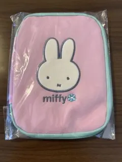 ミッフィー刺繍マルチポーチ ピンク